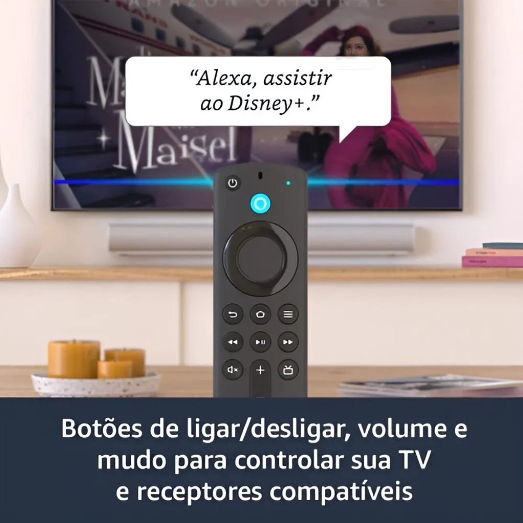 Amazon Fire TV Stick 4k 2ª Geração - rs eletronicos sorocba